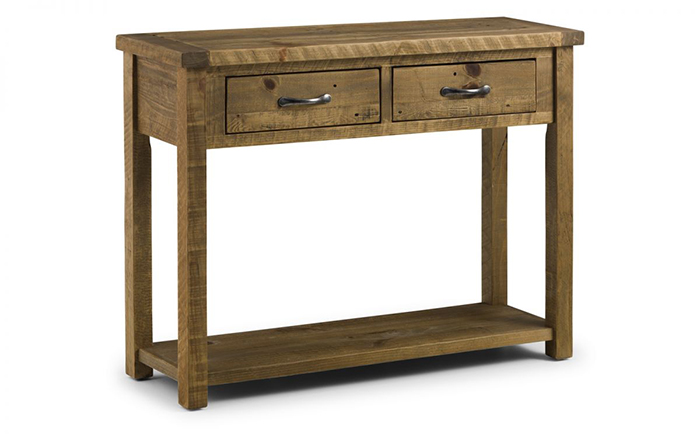 Aspen Console Table with 2 Drawers - Click Image to Close